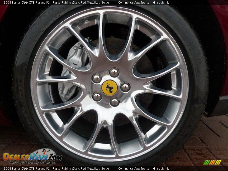 2008 Ferrari 599 GTB Fiorano F1 Wheel Photo #11