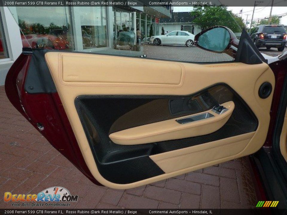 Door Panel of 2008 Ferrari 599 GTB Fiorano F1 Photo #12