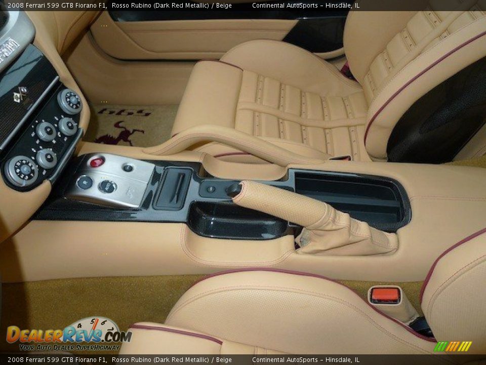 Controls of 2008 Ferrari 599 GTB Fiorano F1 Photo #24