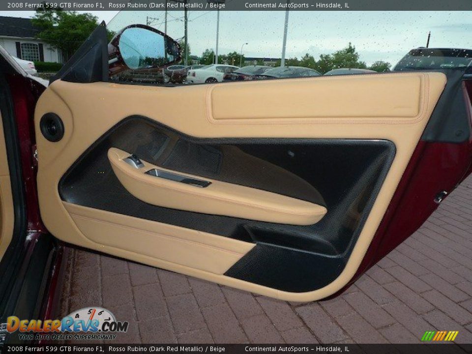 Door Panel of 2008 Ferrari 599 GTB Fiorano F1 Photo #25