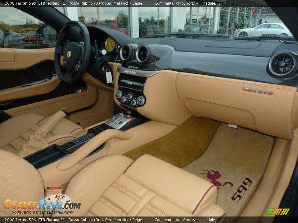 Dashboard of 2008 Ferrari 599 GTB Fiorano F1 Photo #26