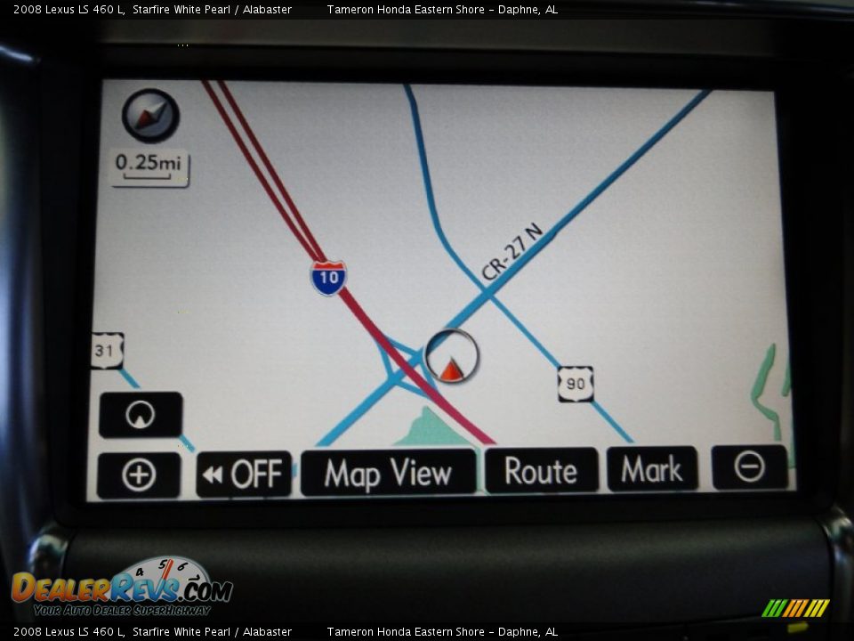 2008 Lexus LS 460 L Starfire White Pearl / Alabaster Photo #18