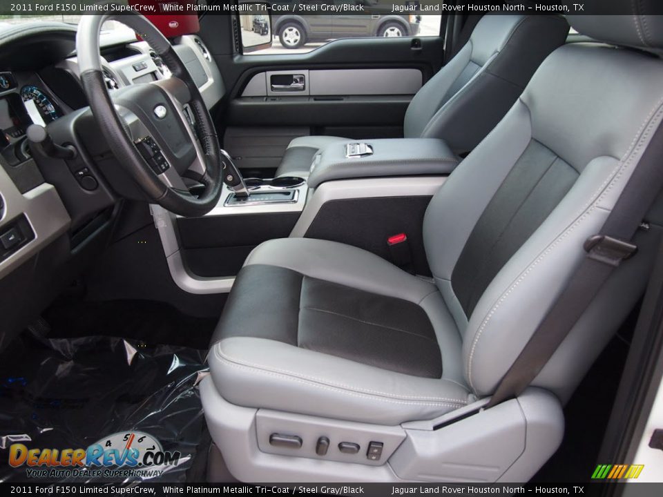 Steel Gray/Black Interior - 2011 Ford F150 Limited SuperCrew Photo #5
