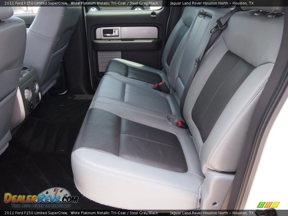Rear Seat of 2011 Ford F150 Limited SuperCrew Photo #6
