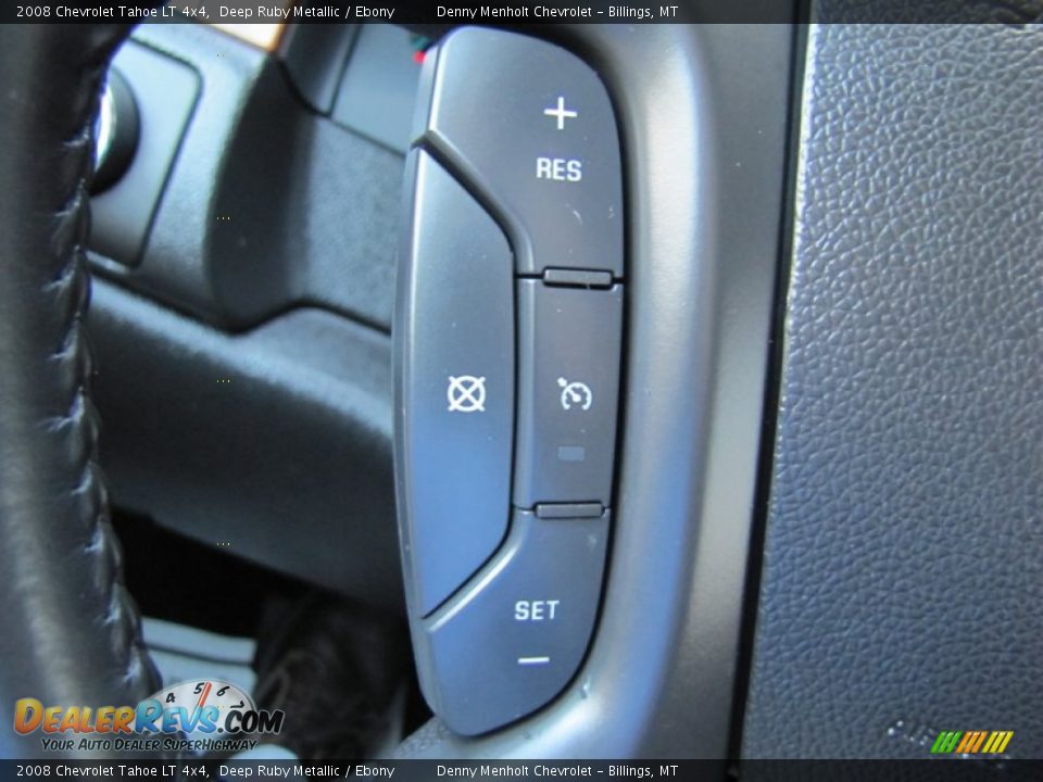 2008 Chevrolet Tahoe LT 4x4 Deep Ruby Metallic / Ebony Photo #12