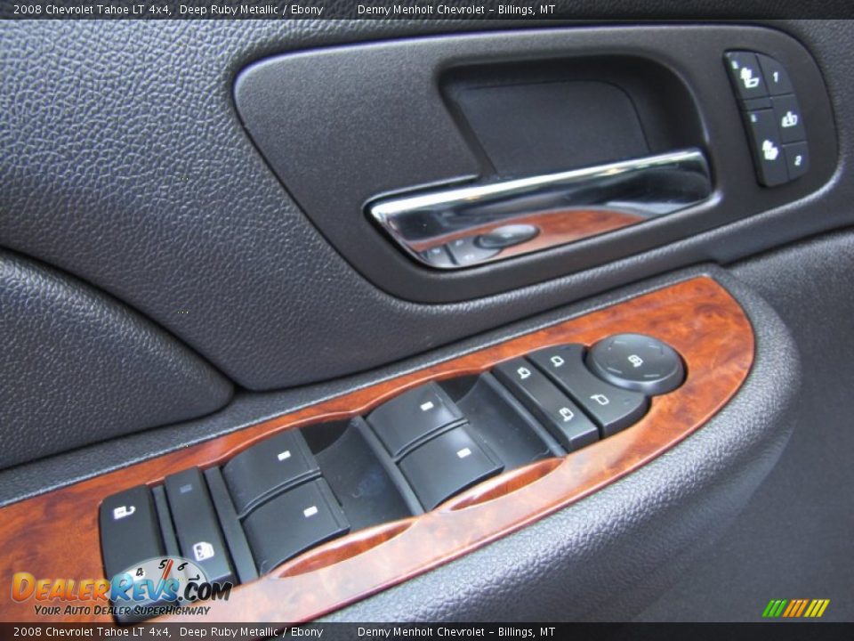 2008 Chevrolet Tahoe LT 4x4 Deep Ruby Metallic / Ebony Photo #15