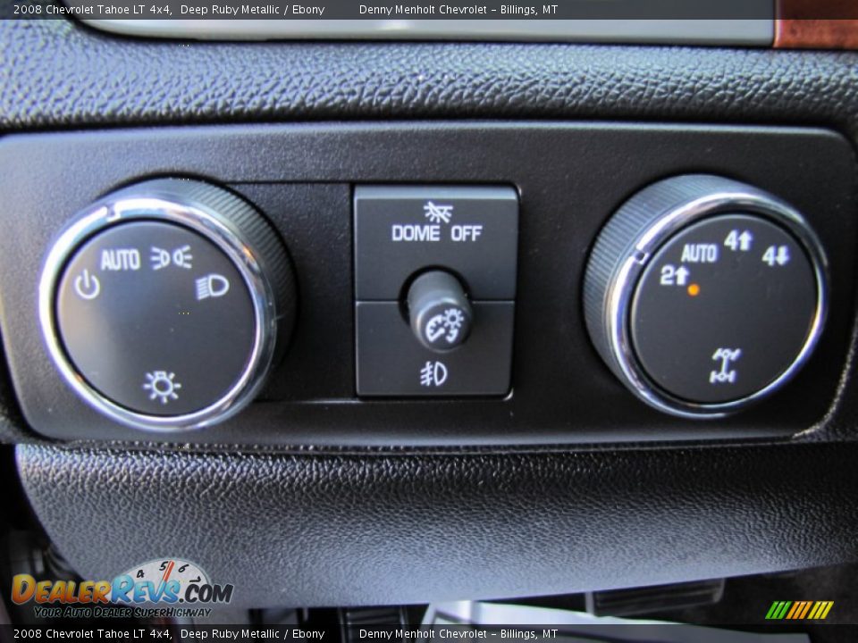 2008 Chevrolet Tahoe LT 4x4 Deep Ruby Metallic / Ebony Photo #16