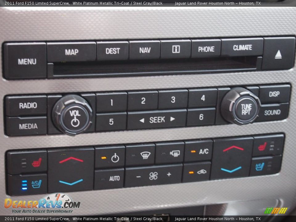 Controls of 2011 Ford F150 Limited SuperCrew Photo #19