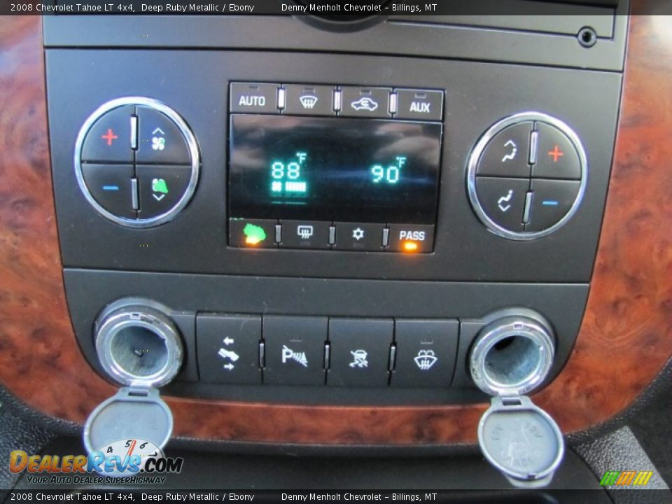 2008 Chevrolet Tahoe LT 4x4 Deep Ruby Metallic / Ebony Photo #21