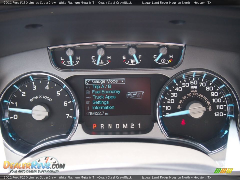2011 Ford F150 Limited SuperCrew Gauges Photo #23