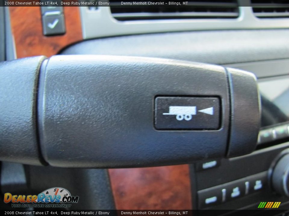 2008 Chevrolet Tahoe LT 4x4 Deep Ruby Metallic / Ebony Photo #24
