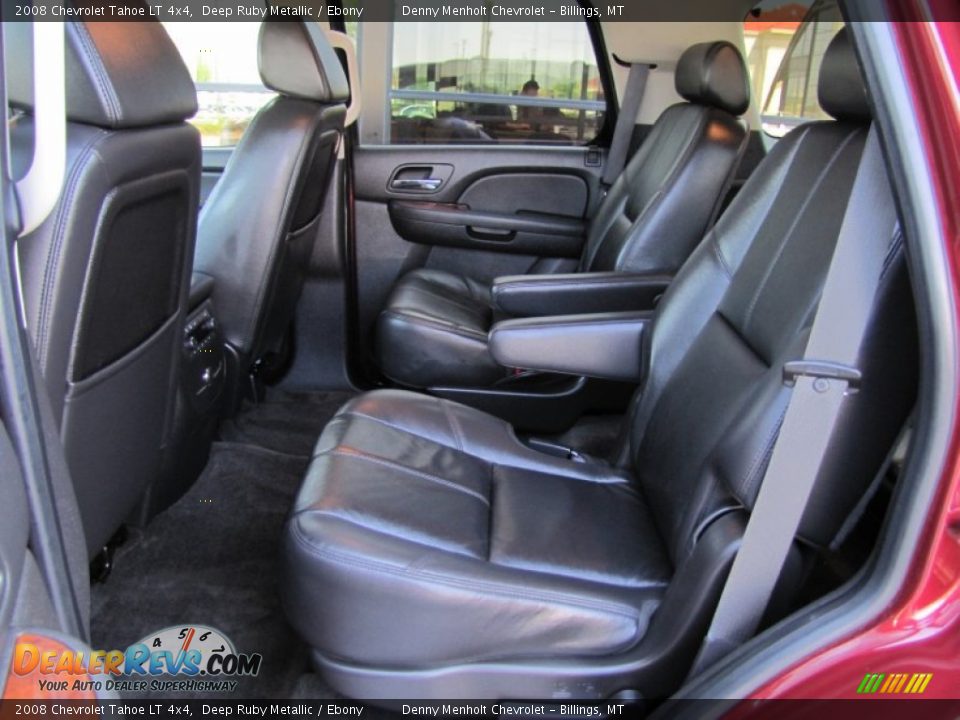 2008 Chevrolet Tahoe LT 4x4 Deep Ruby Metallic / Ebony Photo #26
