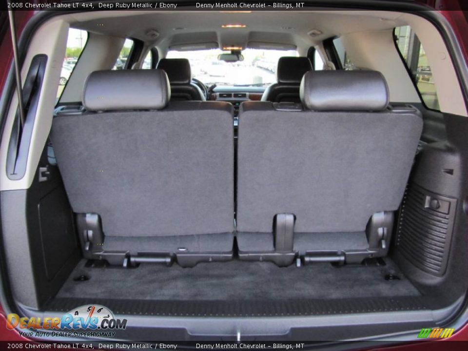 2008 Chevrolet Tahoe LT 4x4 Deep Ruby Metallic / Ebony Photo #31