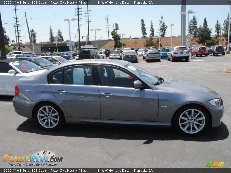 2009 BMW 3 Series 328i Sedan Space Grey Metallic / Black Photo #3