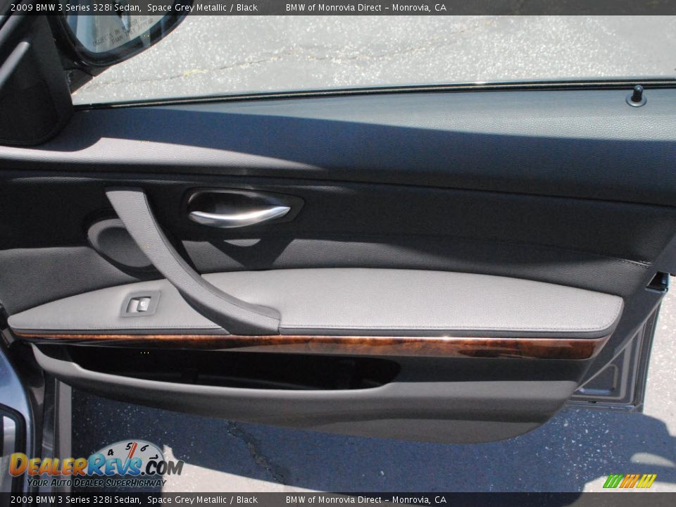 2009 BMW 3 Series 328i Sedan Space Grey Metallic / Black Photo #6