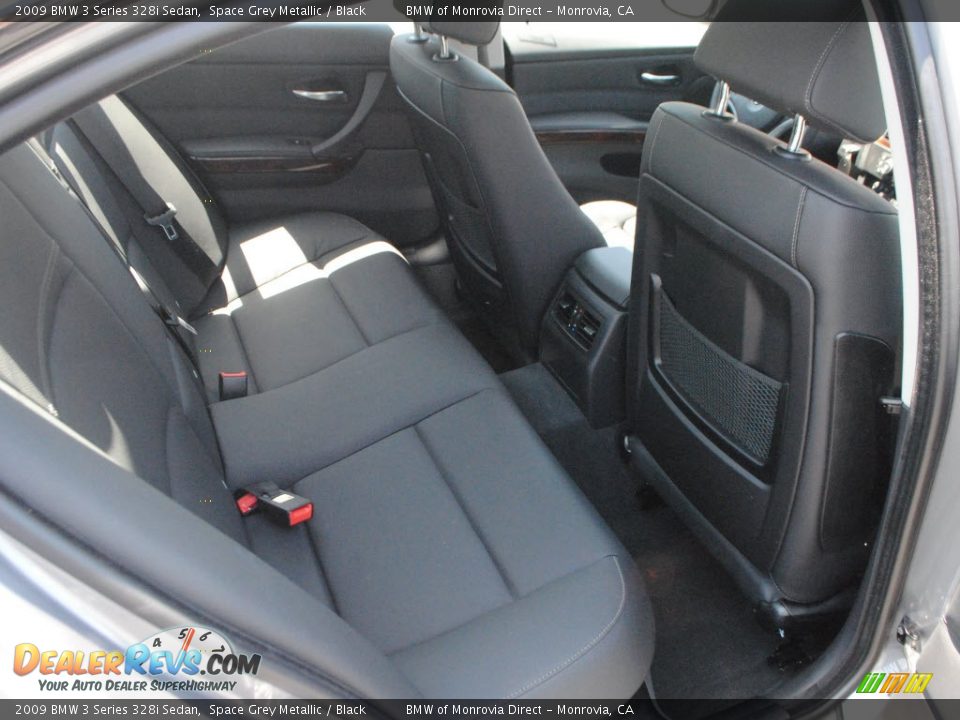 2009 BMW 3 Series 328i Sedan Space Grey Metallic / Black Photo #7