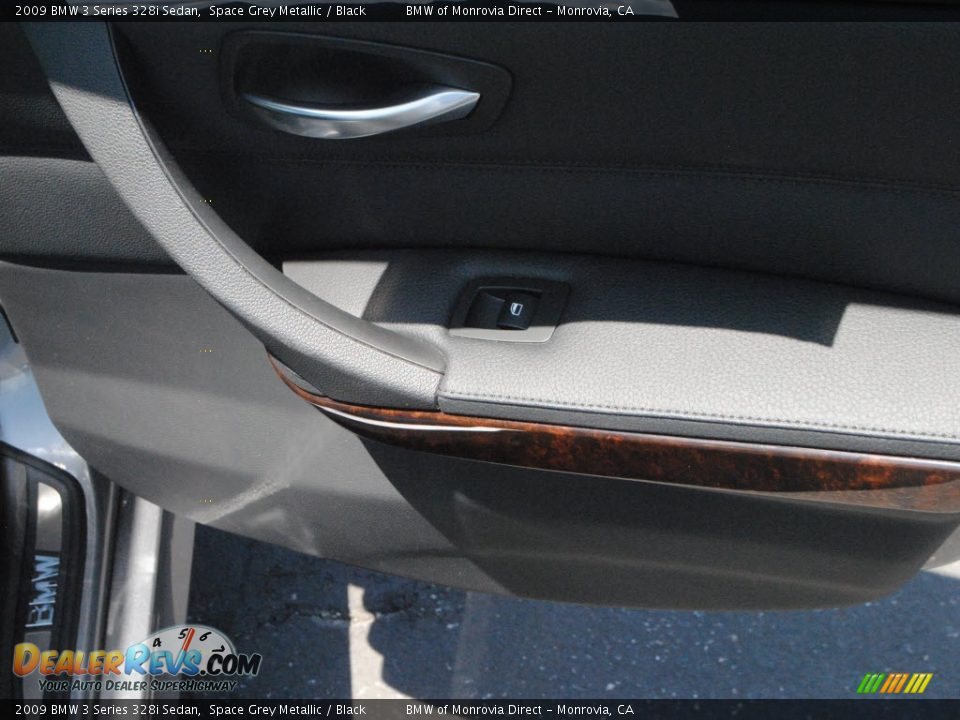 2009 BMW 3 Series 328i Sedan Space Grey Metallic / Black Photo #8