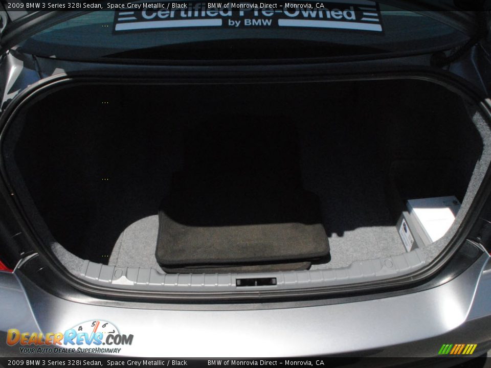 2009 BMW 3 Series 328i Sedan Space Grey Metallic / Black Photo #12