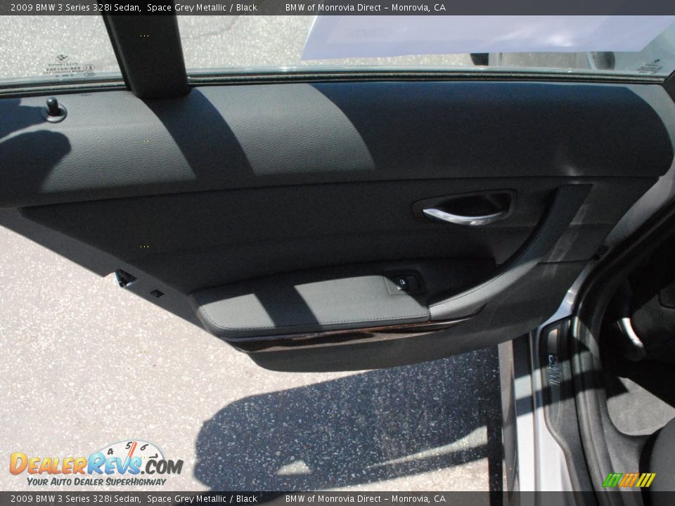 2009 BMW 3 Series 328i Sedan Space Grey Metallic / Black Photo #16