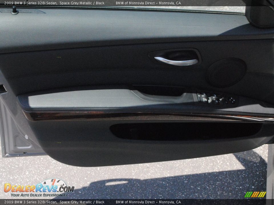 2009 BMW 3 Series 328i Sedan Space Grey Metallic / Black Photo #19