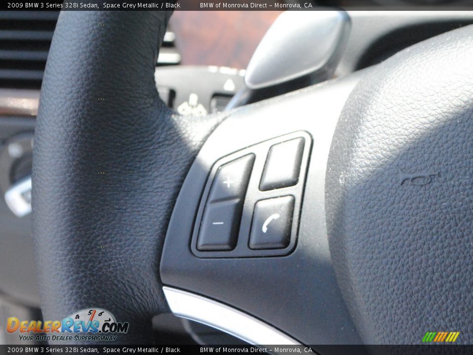 2009 BMW 3 Series 328i Sedan Space Grey Metallic / Black Photo #23