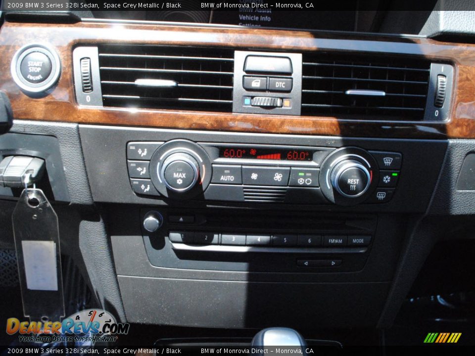 2009 BMW 3 Series 328i Sedan Space Grey Metallic / Black Photo #25