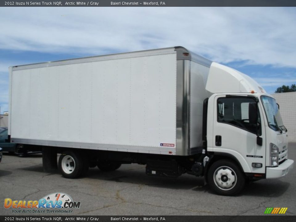 2012 Isuzu N Series Truck NQR Arctic White / Gray Photo #5