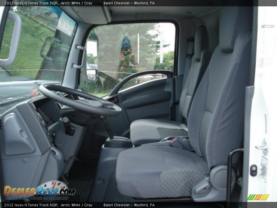 2012 Isuzu N Series Truck NQR Arctic White / Gray Photo #10