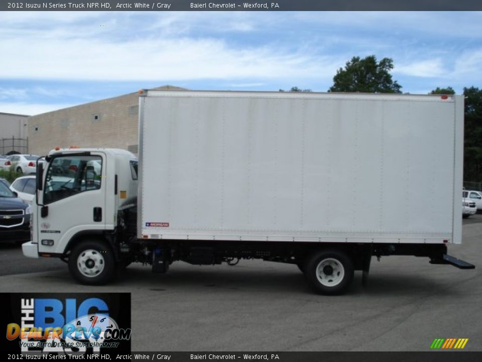2012 Isuzu N Series Truck NPR HD Arctic White / Gray Photo #1
