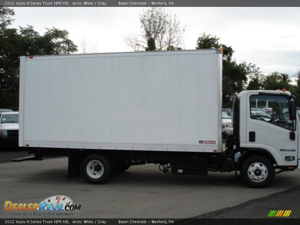 2012 Isuzu N Series Truck NPR HD Arctic White / Gray Photo #5