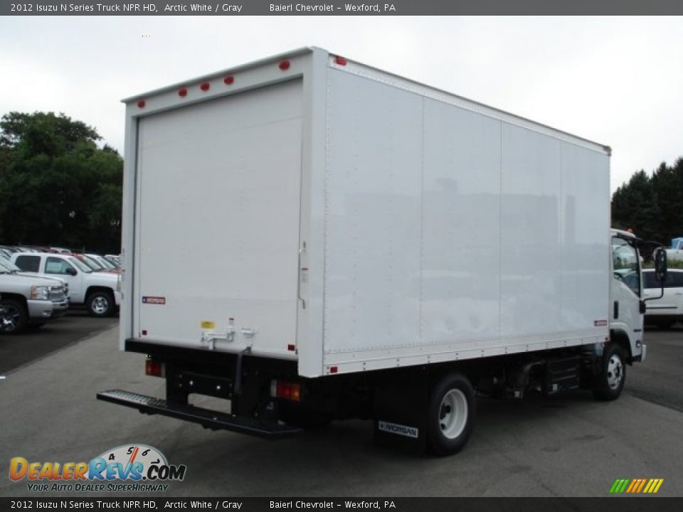 2012 Isuzu N Series Truck NPR HD Arctic White / Gray Photo #6