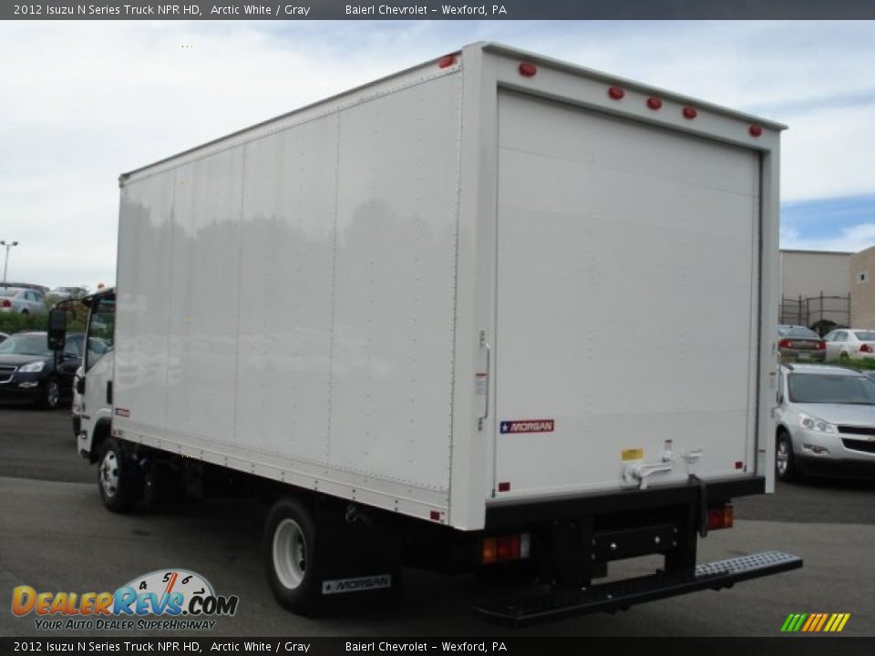 2012 Isuzu N Series Truck NPR HD Arctic White / Gray Photo #8