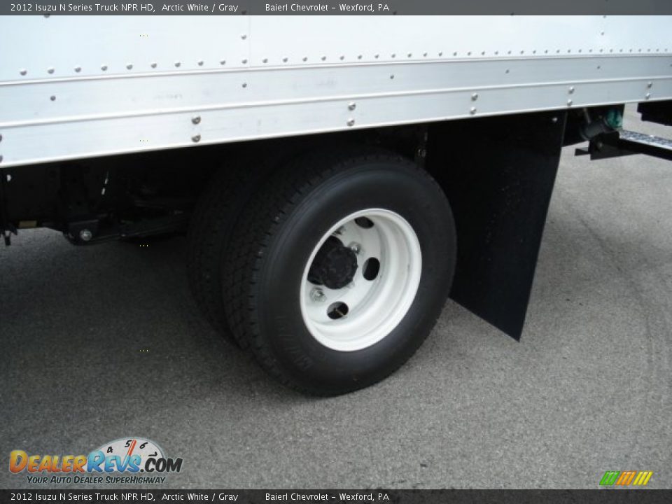 2012 Isuzu N Series Truck NPR HD Arctic White / Gray Photo #9