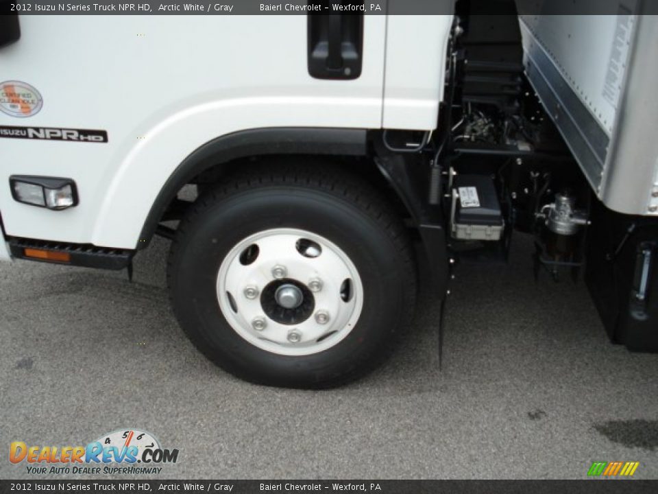 2012 Isuzu N Series Truck NPR HD Arctic White / Gray Photo #10