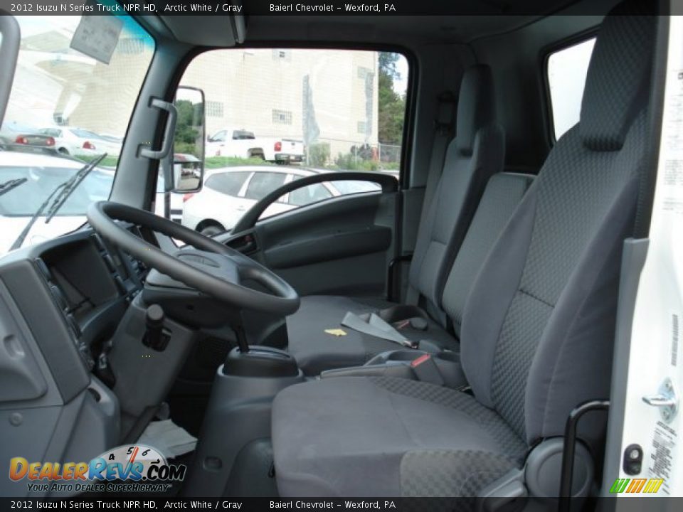 2012 Isuzu N Series Truck NPR HD Arctic White / Gray Photo #11