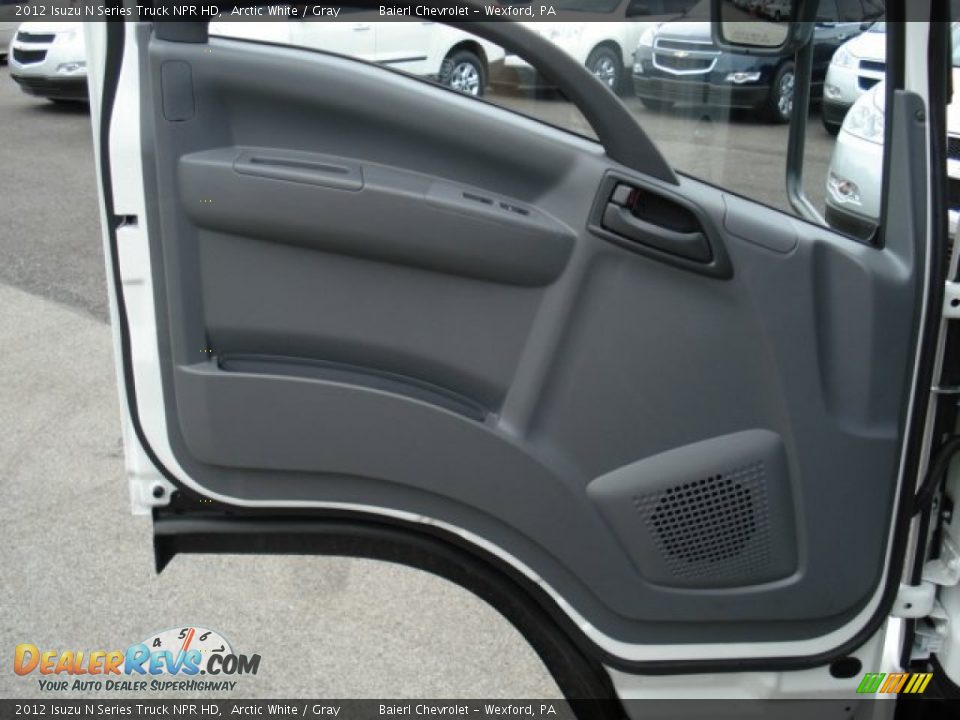 2012 Isuzu N Series Truck NPR HD Arctic White / Gray Photo #12