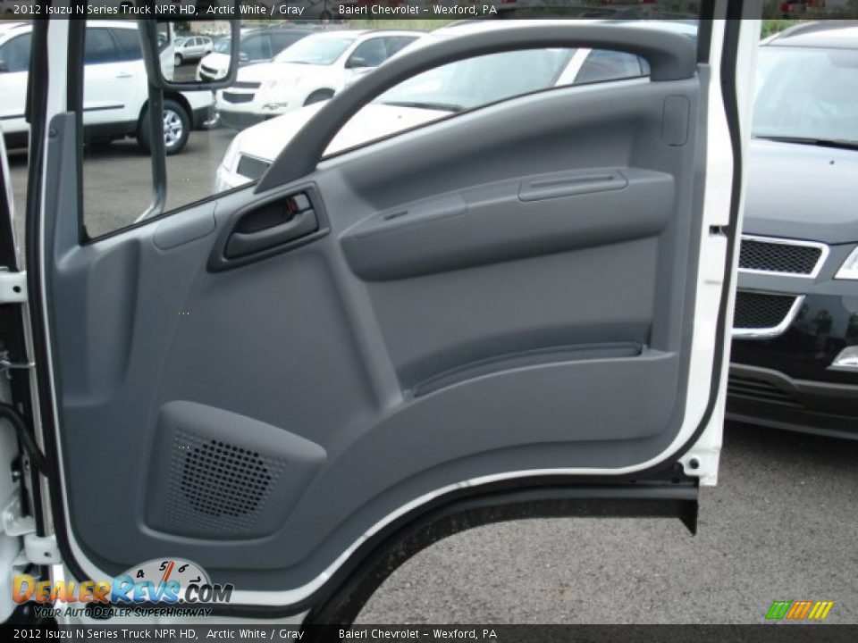 2012 Isuzu N Series Truck NPR HD Arctic White / Gray Photo #16