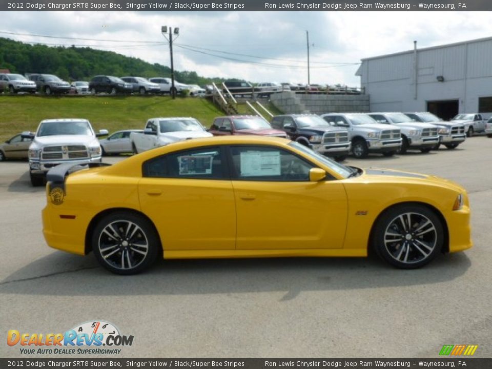Stinger Yellow 2012 Dodge Charger SRT8 Super Bee Photo #6