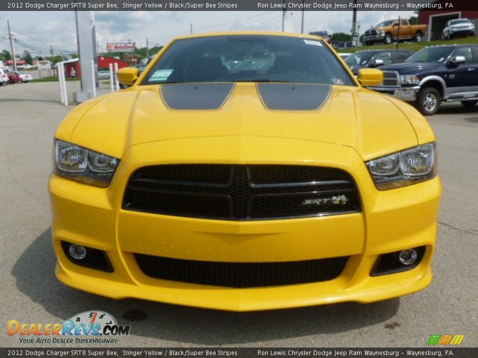 Stinger Yellow 2012 Dodge Charger SRT8 Super Bee Photo #8