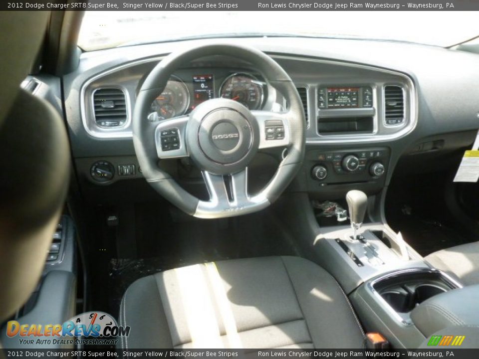 Dashboard of 2012 Dodge Charger SRT8 Super Bee Photo #14