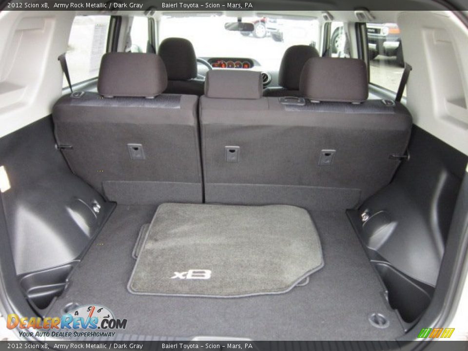 2012 Scion xB Army Rock Metallic / Dark Gray Photo #13