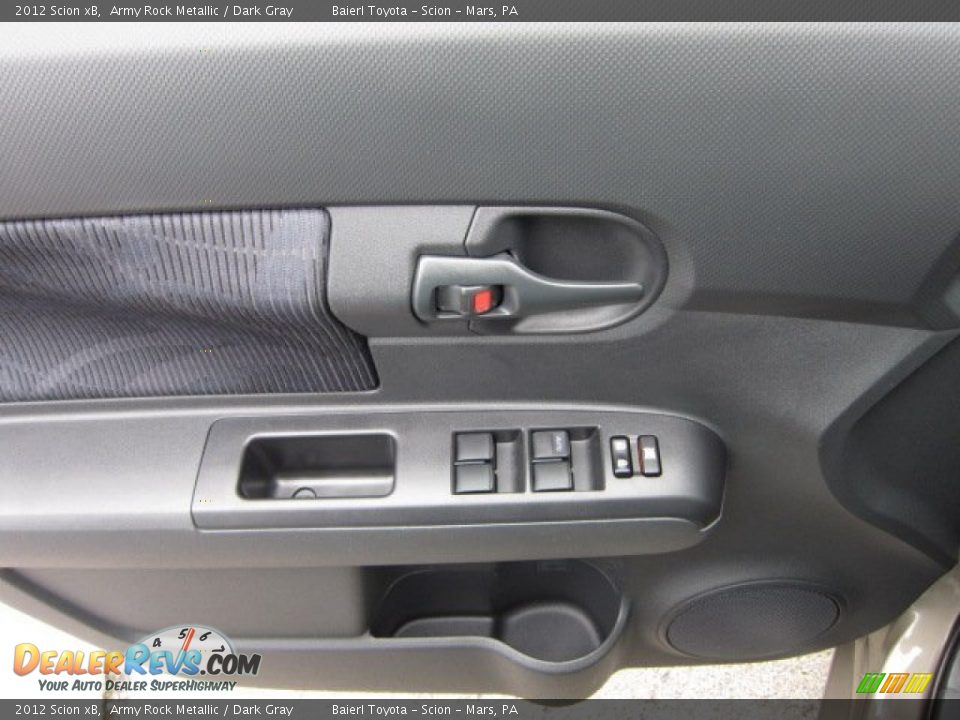 2012 Scion xB Army Rock Metallic / Dark Gray Photo #18