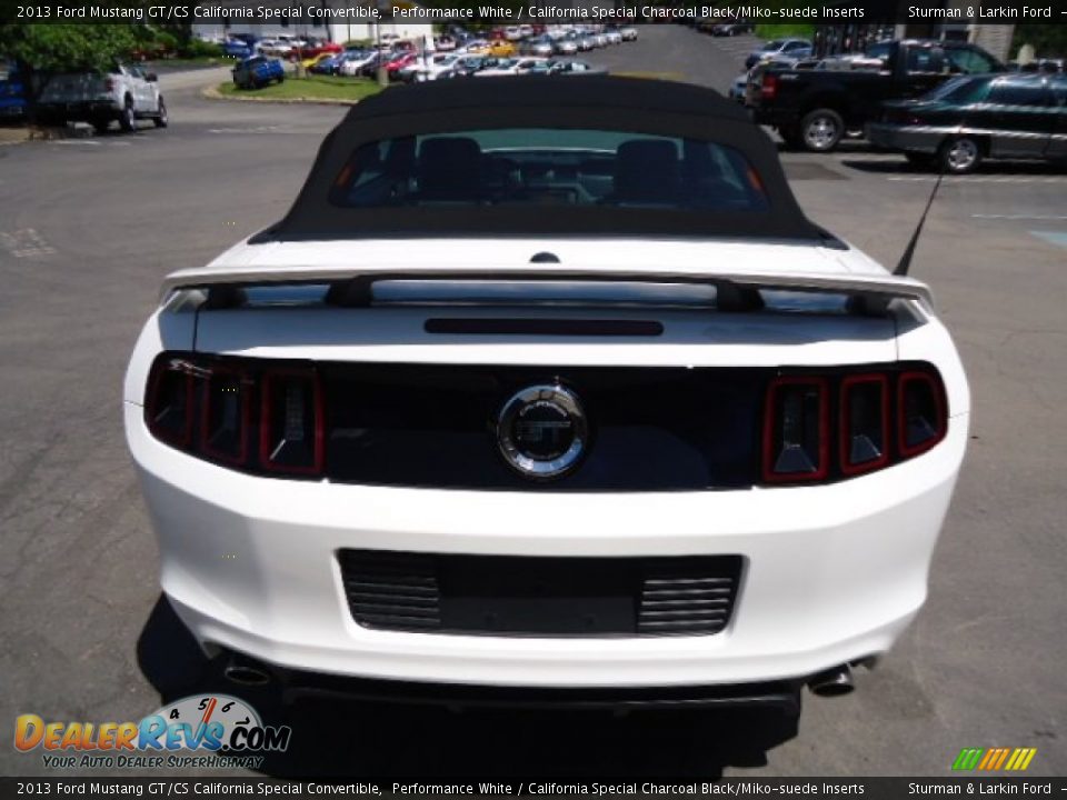 Performance White 2013 Ford Mustang GT/CS California Special Convertible Photo #3