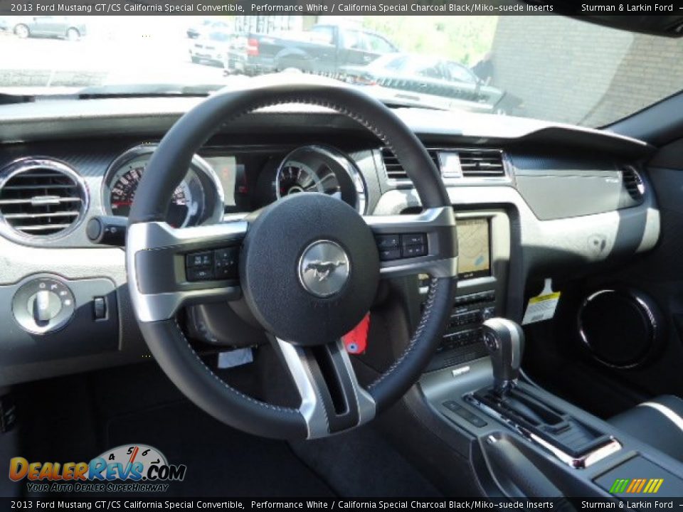 Dashboard of 2013 Ford Mustang GT/CS California Special Convertible Photo #10