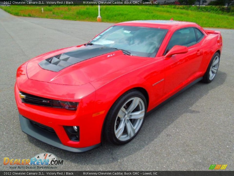 Front 3/4 View of 2012 Chevrolet Camaro ZL1 Photo #1