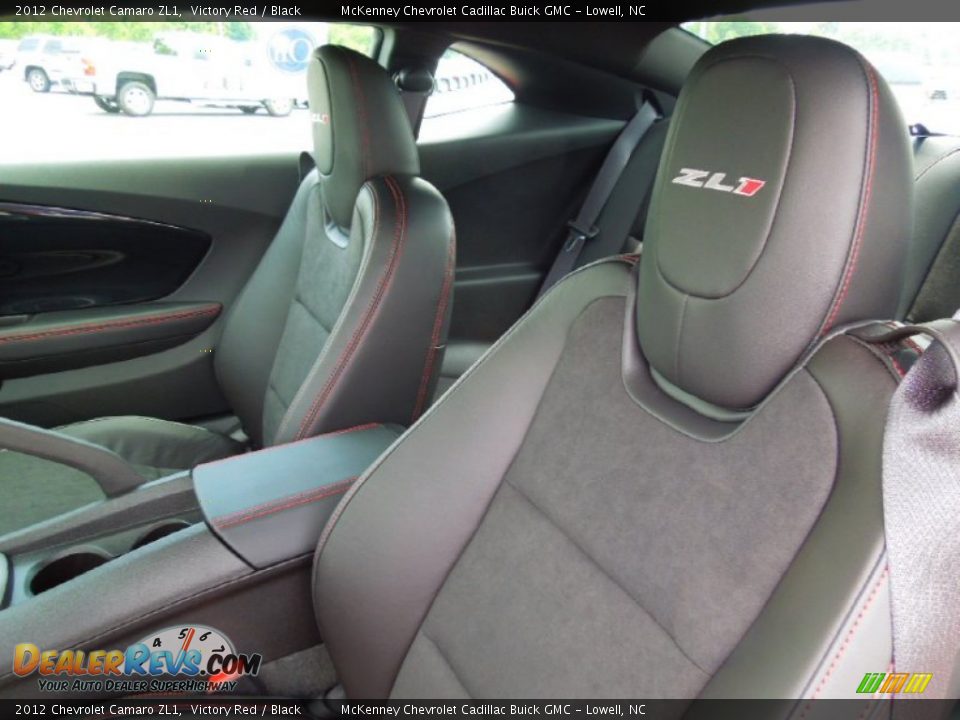 Black Interior - 2012 Chevrolet Camaro ZL1 Photo #10