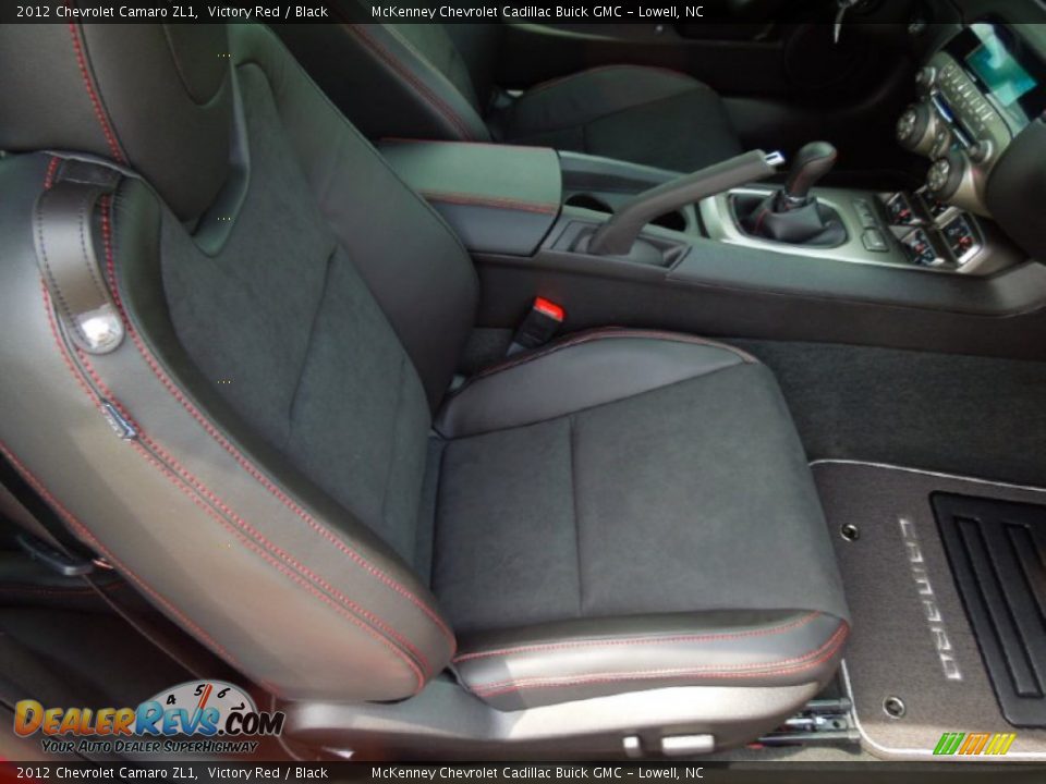 Black Interior - 2012 Chevrolet Camaro ZL1 Photo #26