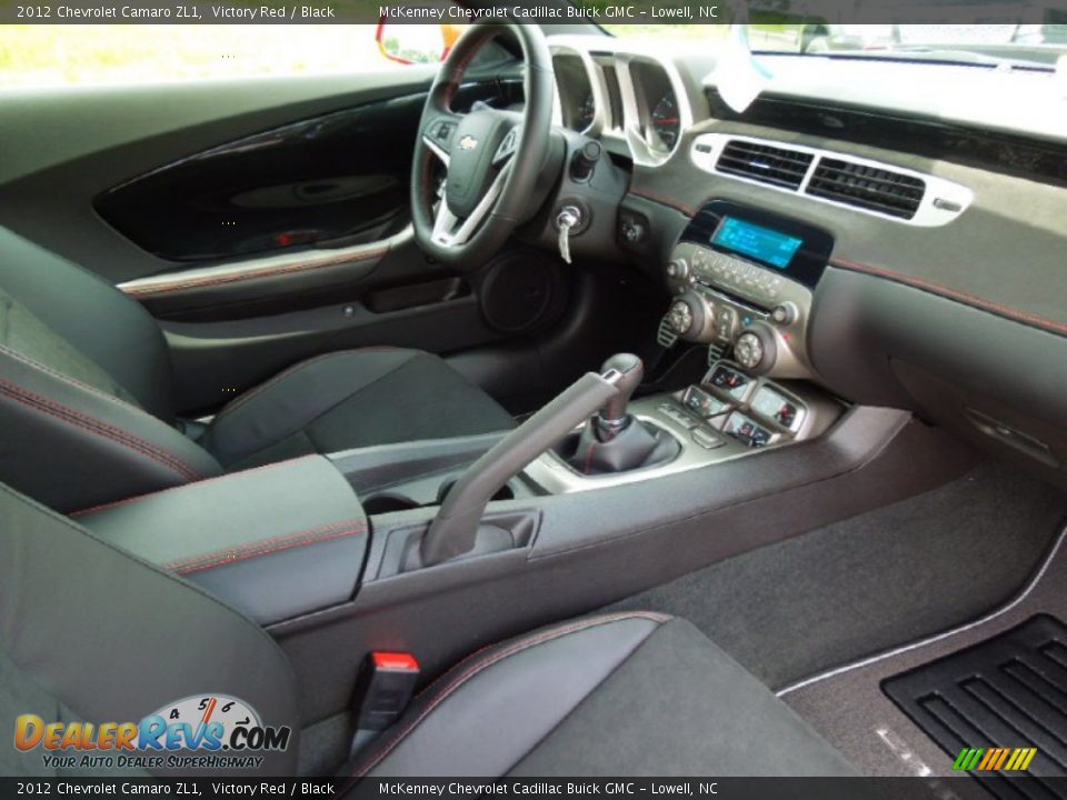 Black Interior - 2012 Chevrolet Camaro ZL1 Photo #27