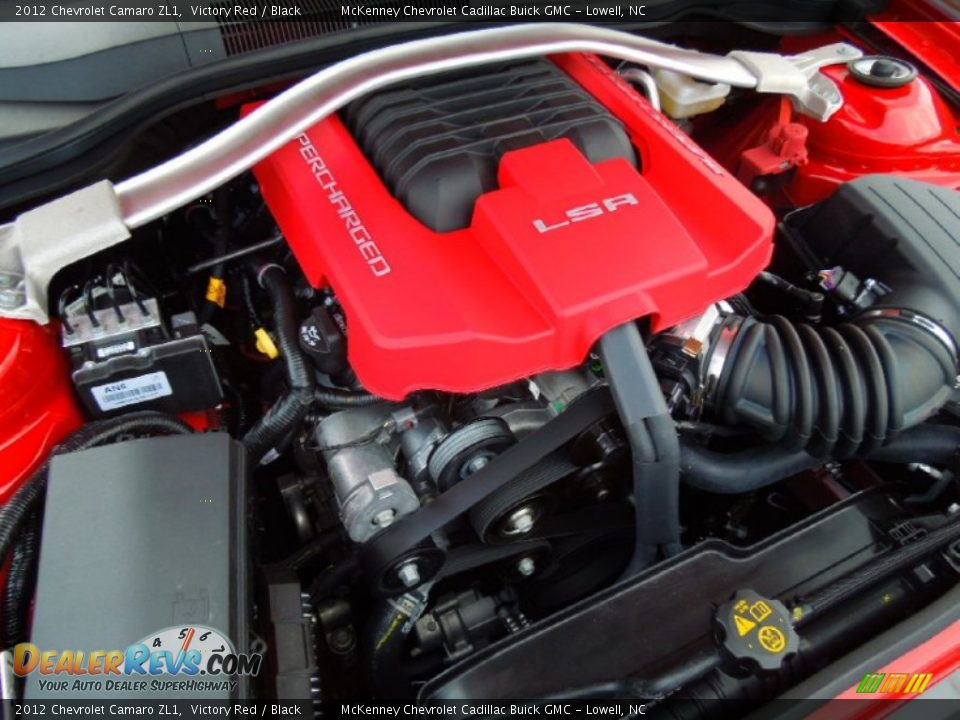 2012 Chevrolet Camaro ZL1 6.2 Liter Eaton Supercharged OHV 16-Valve LSA V8 Engine Photo #30