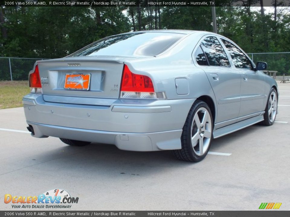 2006 Volvo S60 R AWD R Electric Silver Metallic / Nordkap Blue R Metallic Photo #5